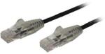 StarTech StarTech. com N6PAT200CMBKS Fekete 2 M Cat6 U/UTP (UTP) hálózati kábel (N6PAT200CMBKS)