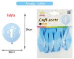 Ante Europe kft Lufi csomag kék, 1-es szám, 30cm, 6db (5999048889126)