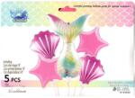 Ante Europe kft Fólia lufi szett hableány, csillag, kagyló 5db (1685248201908)