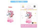 Ante Europe kft Lufi figura szett, Unicornis fólia 1db, rószaszín lufi 8db (5999048889454)
