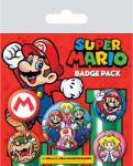 Heo Super Mario 5 db-os kitűző készlet (BP80440)