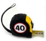 Nevesajándék Mérőszalag - 40 karikás - Szülinapi ajándék (MSZ018)