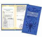 Nevesajándék Ezermester Bizonyítvány - Vicces Ajándék Férfiaknak (BIZ088)