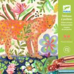 DJECO Atelier creativ cu numere sclipici - Tropico (DJ09509)