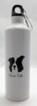  Big Moss Alumínium Kulacs, 750 Ml Fehér Border Collie