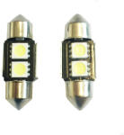 Autolife CANBUS 2SMD LED 31mm-es Szofita izzó - SMD-LA513C-31MM (1168_alf)