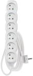 EMOS Prelungitor EMOS 6P/2m 3680W, PVC, alb