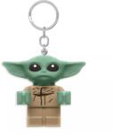 LEGO® LGL-KE179 - LEGO Minifigurák Star Wars Baby Yoda világító kulcstartó (LGL-KE179)