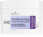 Brelil Anti-yellowing Mask hajpakolás sárga tónusok ellen szőke és ősz hajra 220 ml