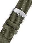 Morellato Curea textilă Morellato Corfu 5390D12.073 M, verde, material reciclat 24 mm