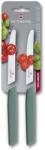 Victorinox Swiss Modern Paradicsomszeletelő kés szett - 2 db, zsályazöld (6.9006.11W43B)