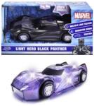 Simba Toys Marvel Light Hero játékautó hanggal és fénnyel, 1: 32 - Black Panther (203222004)