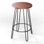 Blumfeldt Masă de bistro Hamilton Ø60cm Cadru din oțel de lemn (GDM20-M60105) (GDM20-M60105) - electronic-star - 308,50 RON