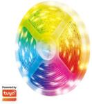 LogiLink Banda LED RGB+CCT inteligenta LogiLink SH0128, Wi-Fi, 400 lm, lumina alba si colorata, compatibil TUYA/Amazon Alexa/Google, 5m (SH0128)