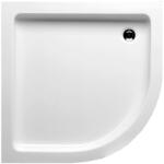 RIHO ELM 90x90 cm íves zuhanytálca, fehér D008002005 (D008002005)