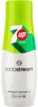 SodaStream 7UP Zero cukor ízű szörp 9 liter italhoz, 440 ml (eredeti PEPSI szörp)