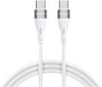 Wozinsky WSTCC1 USB-C / USB-C PD 65W kábel 1 m hosszú - fehér - dellaprint