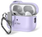 Tech-Protect vékony kampós tok karabinerrel Apple AirPods Pro 1/2 készülékhez - lila