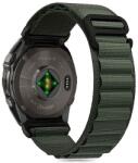 Tech-Protect Nylon Pro szíj Garmin Fenix 5X / 5X PLUS / 6X / 6X Pro / 7X / 8 (51MM) készülékhez - zöld
