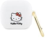 Hello Kitty szilikon 3D Kitty Head tok AirPods 3-hoz - fehér