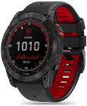 Tech-Protect IconBand Pro szíj Garmin Fenix 3 / 5X / 3HR / 5X Plus / 6X / 6X Pro / 7X készülékhez - fekete/piros