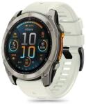 Tech-Protect szilikon vonalpánt Garmin Fenix 5X / 5X Plus / 6X / 6X Pro / 7X / 8 (51 mm) készülékhez - Titán
