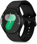 Tech-Protect szilikon szíj Samsung Galaxy Watch 4 / 5 / 5 Pro / 6 / 7 / FE készülékhez - fekete