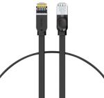 Baseus nagy sebességű lapos Ethernet CAT6 RJ45 hálózati kábel 1 m - fekete