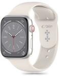 Tech-Protect szilikon szíj Apple Watch 4 / 5 / 6 / 7 / 8 / 9 / SE (38 / 40 / 41 mm) - bézs - dellaprint