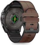 Tech-Protect szilikon PU szíj Garmin Fenixhez 5 / 6 / 6 Pro / 7 / 8 (47 mm) / E - barna
