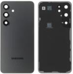 Samsung GH98-48912A Gyári Samsung Galaxy S24 Onix fekete akkufedél hátlap, burkolati elem, kamera lencse (Onyx Black) (GH98-48912A)