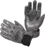 W-TEC Bőr motoros kesztyű W-TEC Whacker szürke XXL (22194-XXL)