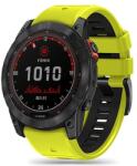 Tech-Protect IconBand Pro szíj Garmin Fenix 3 / 5X / 3HR / 5X Plus / 6X / 6X Pro / 7X készülékhez - lime fekete