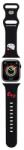 Hello Kitty szilikon Kitty fejpánt Apple Watch 38/40/41mm-hez - fekete
