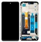 Oppo 621029000089 Gyári Oppo A58 / A78 LCD kijelző érintővel Fekete kerettel előlap (621029000089)
