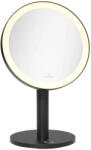 Villeroy & Boch Como kozmetikai tükör 3x-os nagyítással 32 cm, 3 fényszínnel, fekete 97030 (97030)