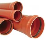 Pipelife PVC KG csatorna 200 x 4, 9 x 2000mm KGEM200/2M-S (KGEM200/2M-S)