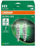 OSRAM Ultra Life H1 12V 55W autó izzó, duó csomag 64150ULT-2HB (4062172388122)