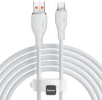 Baseus Pudding USB-A to USB-C adatkábel, töltőkábel, fehér (100W, 5A, 1.2m, P10355703221)