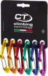 Climbing Technology Fly-Weight Evo karabiner készlet 6 db. színes