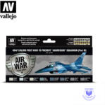 Vallejo USAF colors post WWII to present Aggressor Squadron Part III Paint set