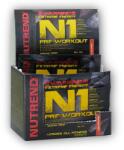 Nutrend N1 Pre-Workout 10x17g - coacăze negre