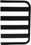 Sense Penar echipat Sense - Alb și negru, 1 fermoar (21342) Penar