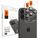 Spigen OPTIK PRO kameravédő üveg 2db (9H, csak lencse) TITÁNIUM Apple iPhone 16 Pro Max 5G, iPhone 16 Pro 5G (AGL08862)