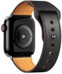 watchmyband Éjfekete Simple bőr szíj