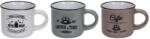 4home Set 3 căni EH Coffee, 100 ml