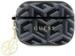 Guess Carcasă Guess GUAP2PGCE4CK pentru AirPods Pro 2 neagră GCube Charm (GUAP2PGCE4CK)