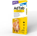 Elanco nou Tableta antiparazitara externa pentru pisici, ADTAB CAT 12MG, 05-2kg, 1 tableta