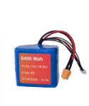 navomag Acumulator Li-Ion 4S - 6400mAh 12V-16.8V cu Mufa XT60 - Siguranta, Performanta si Durata de Viata Extinsa (ACU-LIION-4S-6400-XT60)