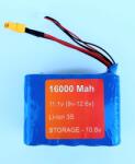 navomag Acumulator Li-Ion 3S - 16000mAh, 11.1V, cu mufa XT60, Capacitate Mare (ALI-3S-16000-11V-XT60)